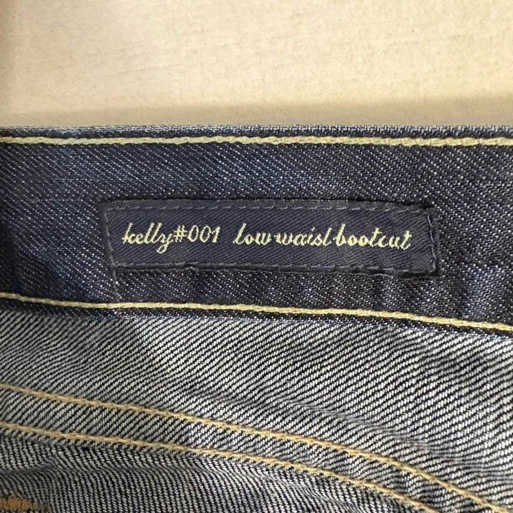 7 For All Mankind Dark Blue Denim Jeans Style 001-058 - Picture 9 of 10